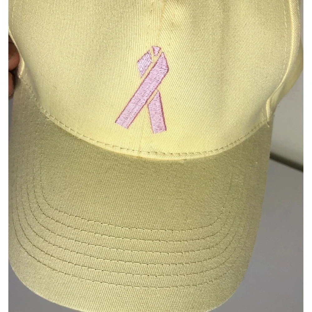 McDonald's 2006 Breast Cancer Awareness Cap Hat Yellow